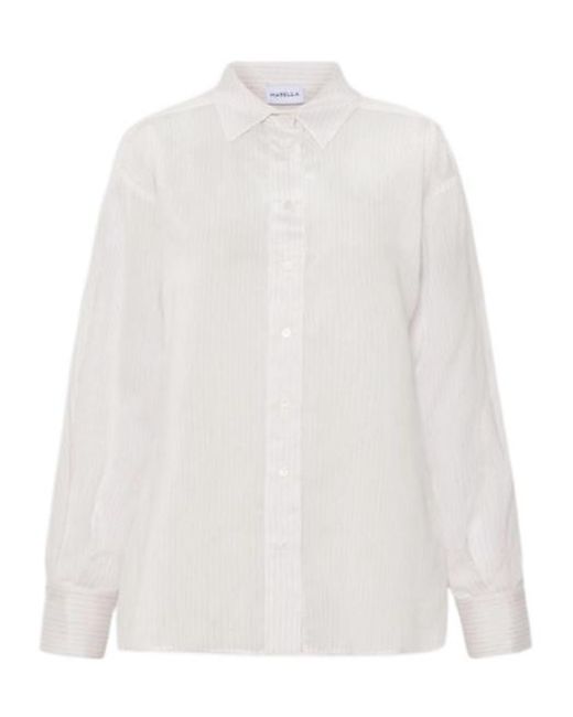 Marella White Long Sleeve Shirt