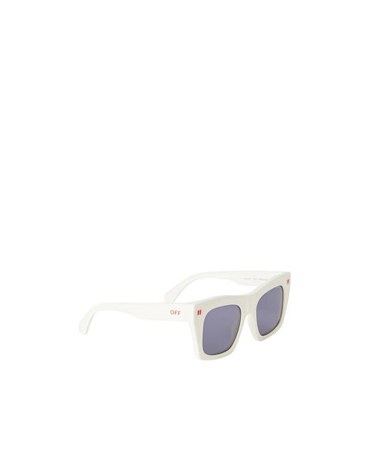Off-White c/o Virgil Abloh White Full Frame Sunglasses for men