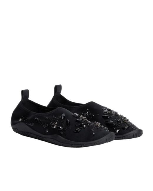 Jil Sander Black Elbe Slipper