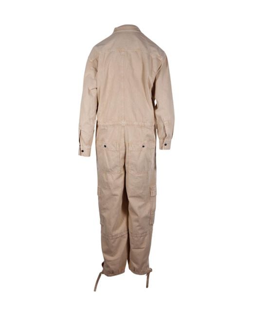 Isabel Marant Natural 'utility' Jumpsuit