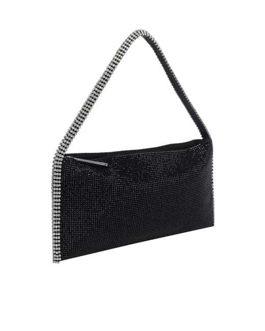 Benedetta Bruzziches Black Your Best Friend La Grande Embellished Shoulder Bag