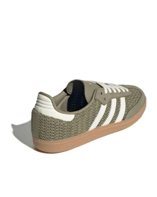Adidas Originals Green Samba Og Sneakers for men