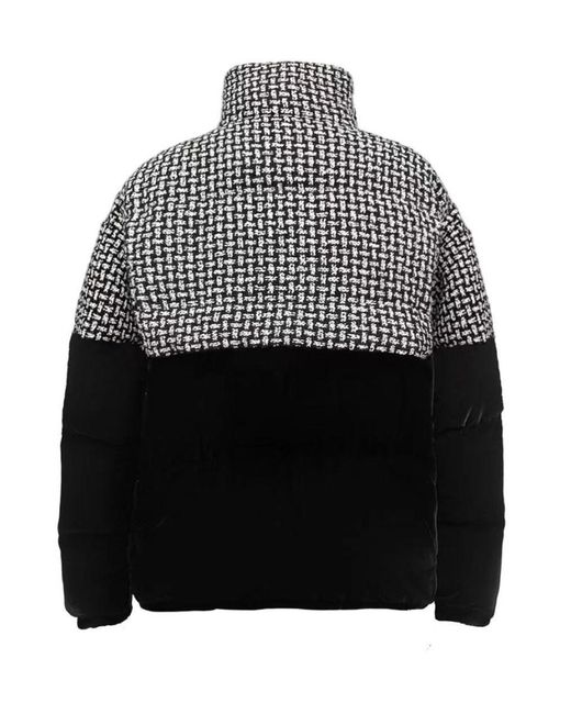 CHARLIE LUCIANO Black Logo Down Jacket