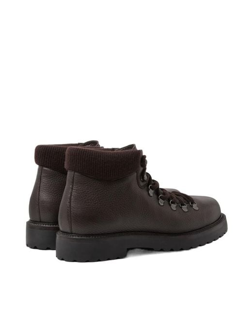 Loro Piana Brown New Laax Walk Ankle Boot for men
