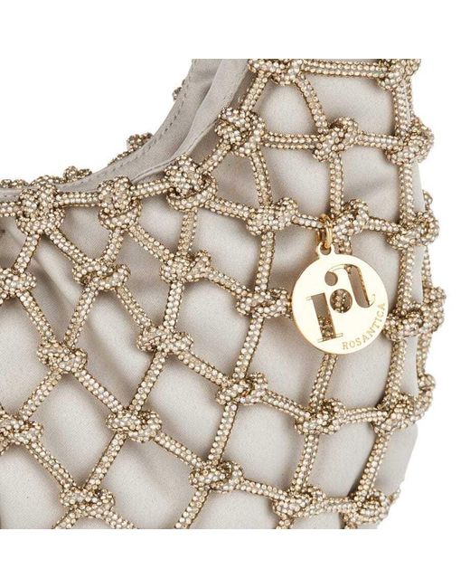 Rosantica White Nodi Shoulder Bag