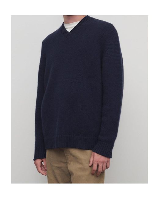 The Row Blue Creed Sweater for men