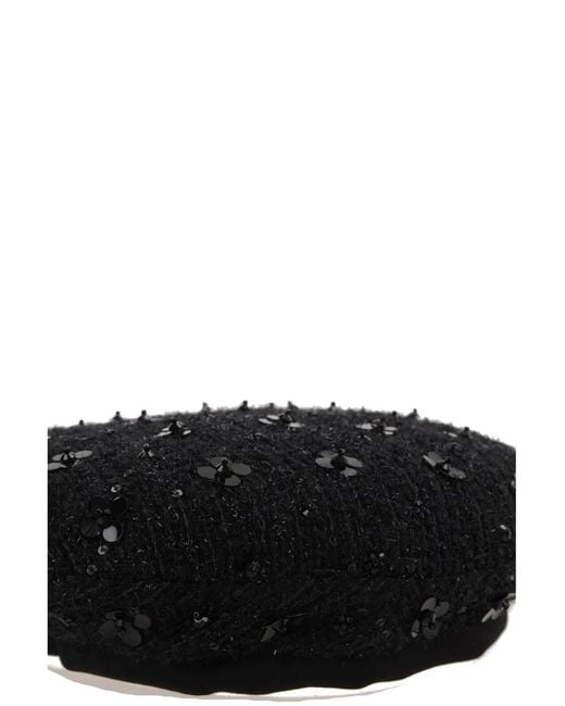Maison Michel Black Irma Hat