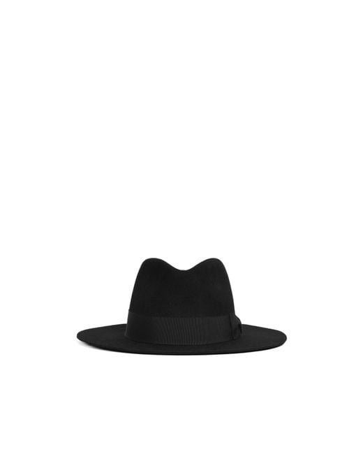 Céline White Fedora Hat for men