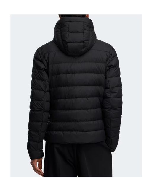 Canada Goose Black Crofton Quilted Hooded Jacket for men