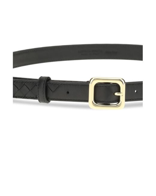 Bottega Veneta White Contour Belt