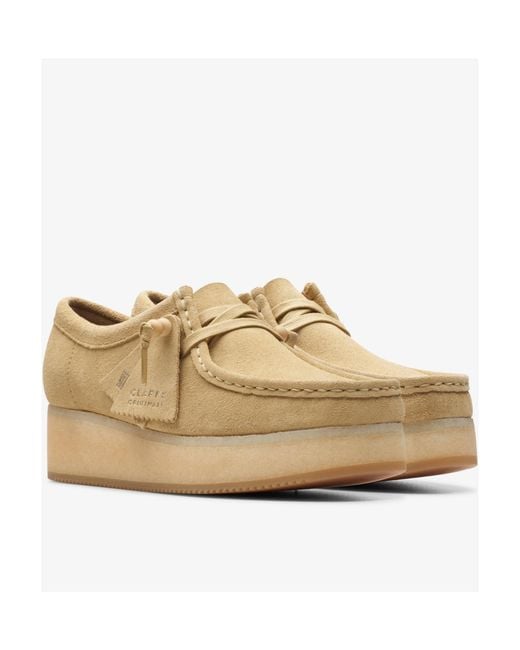 Clarks Natural Wallacraft Bee Maple Suede