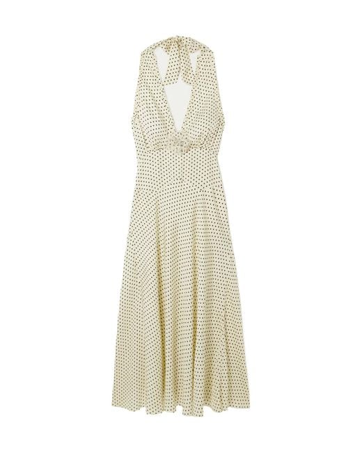 Doen White Mazarin Polka Dot Dress