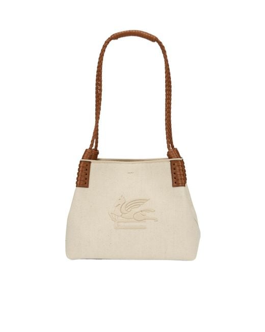 Etro Natural Libra Small Shoulder Bag