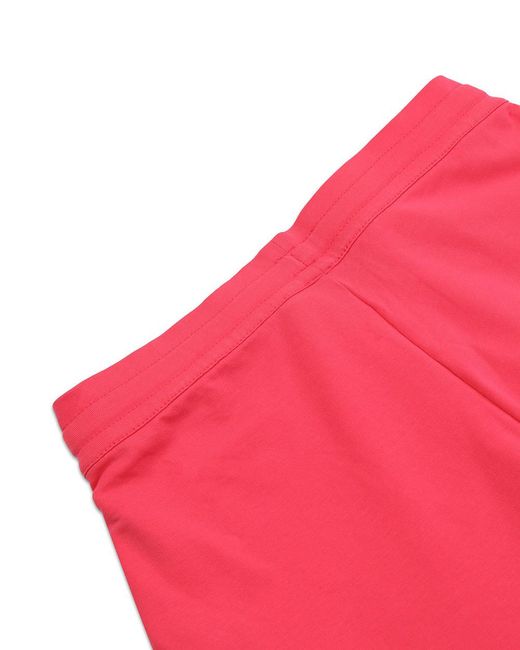 EA7 Red Logo Printed Sweatpants