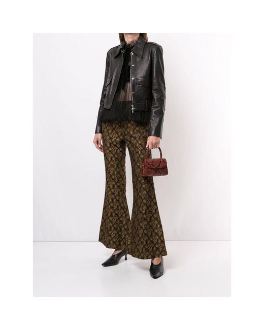 Khaite Black Cordelia Long-Sleeved Leather Jacket