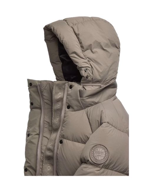 Canada Goose Gray Junction Parka Tonal Label