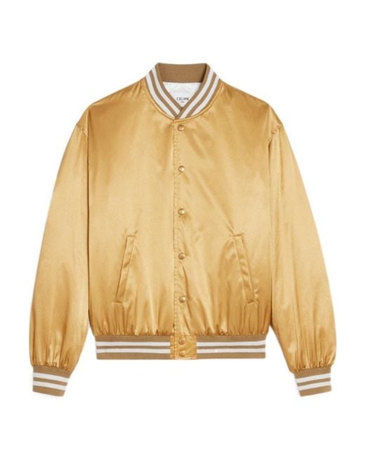 Céline Natural Embroidered Tiger Teddy Jacket for men