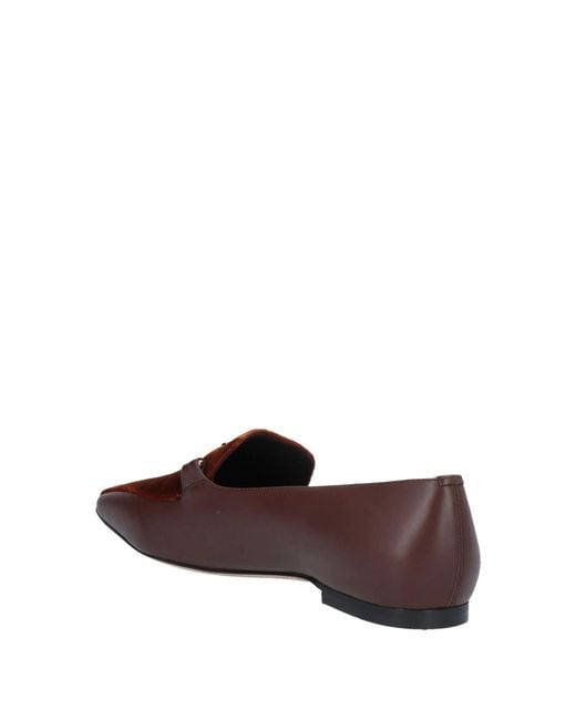 Burberry Brown Simple Leather Shoes