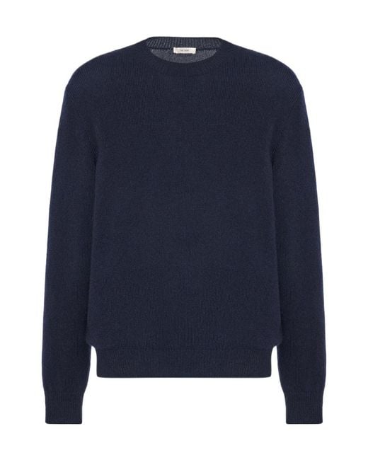 The Row Blue Long Sleeved Jumper for men