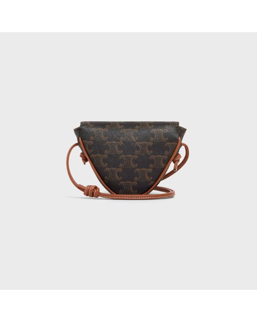Céline Black Mini Triangle for men