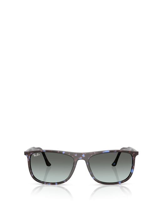 Ray-Ban Gray Square Frame Sunglasses for men