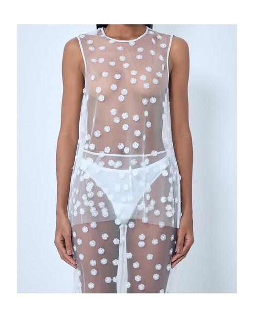 CECILIE BAHNSEN Multicolor Cover-Up Dress