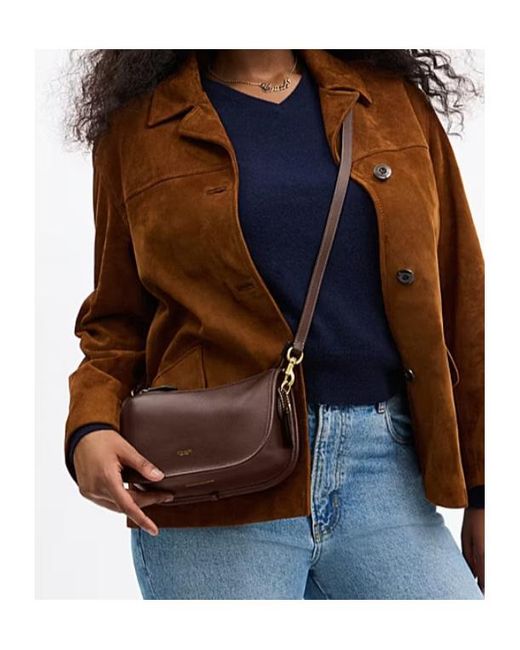 COACH Brown Waverly Shoulder Bag