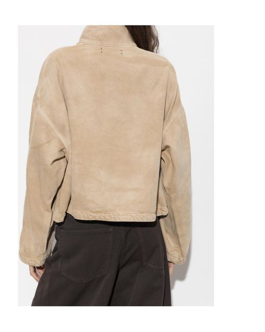 Amiri Natural Long-Sleeve Casual Jacket