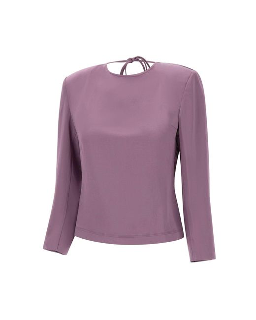 JACQUES WEI Purple Shirts