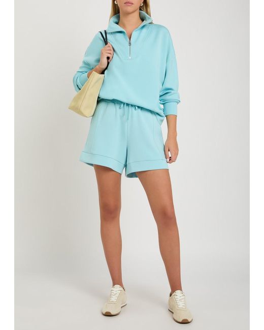 Varley Blue Comfortable Drawstring Shorts