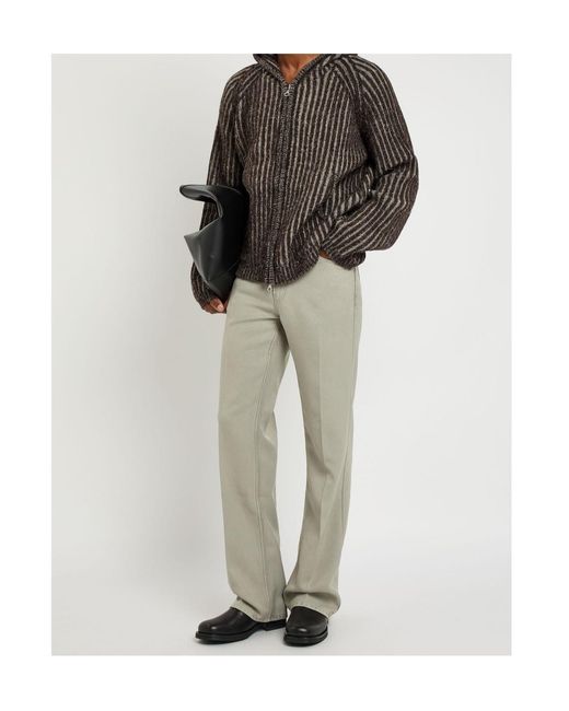 Our Legacy Multicolor Striped Wool Knit Sweater for men