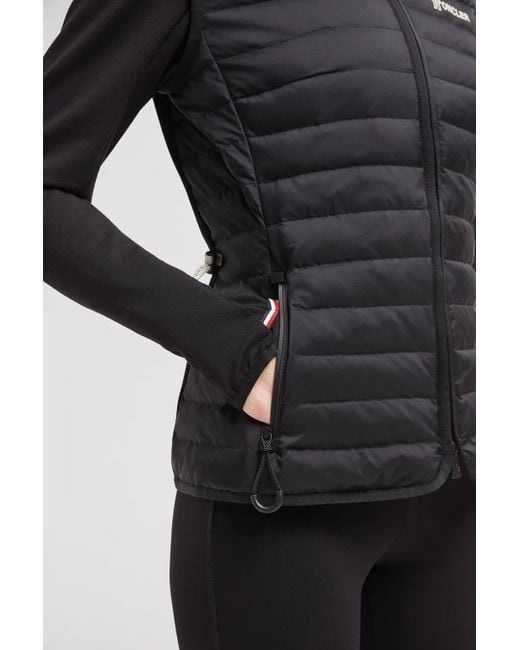 Moncler Black Grenoble Padded Zip-Up Hoodie