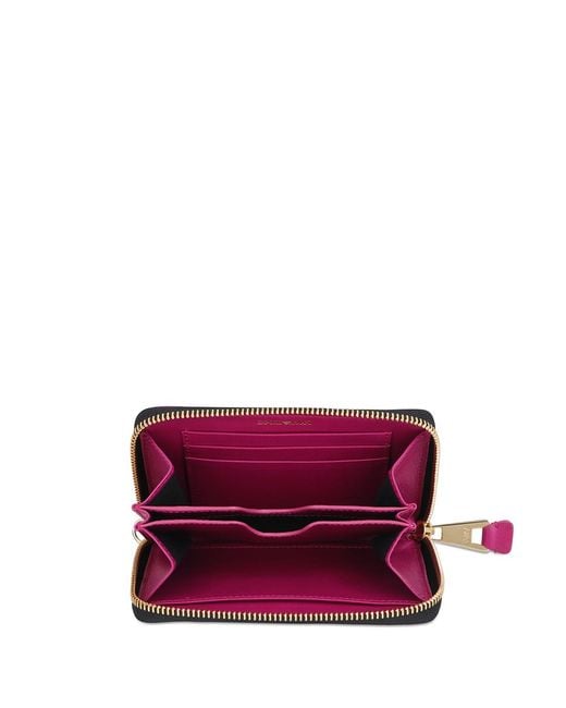 Emporio Armani Purple Logo Wallet for men