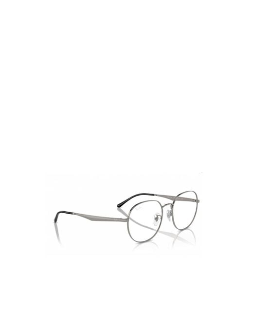 Ray-Ban White Full-Frame Plain Mirror for men