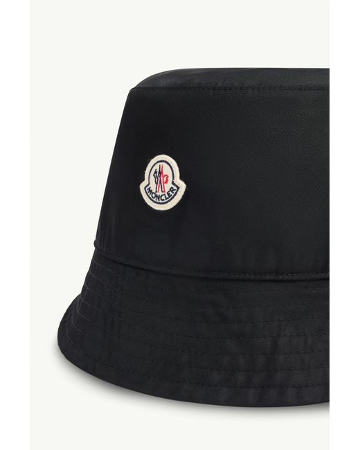 Moncler Blue Reversible Plaid Bucket Hat for men