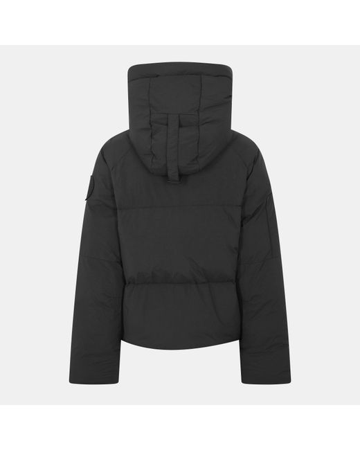 Canada Goose Black Solid Color Warm Down Jacket
