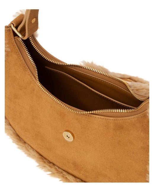 Céline Brown Flip Shoulder Bag