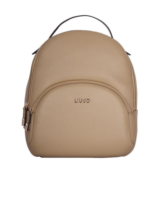 Liu Jo Natural Zipped Backpack