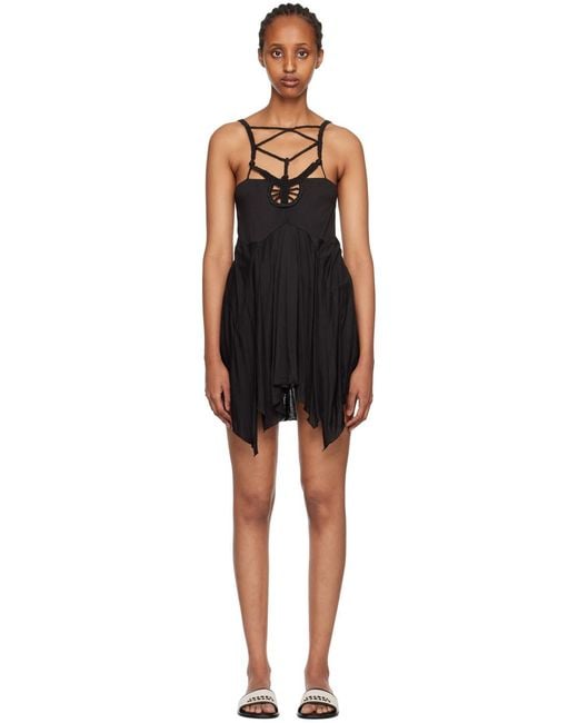 Isabel Marant Black Diana Sleeveless Dress