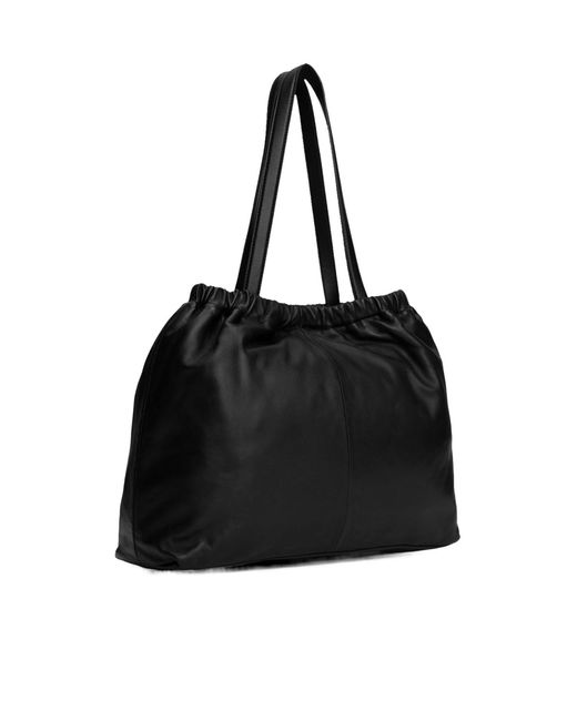 Tommy Hilfiger Black Solid Color Handbag