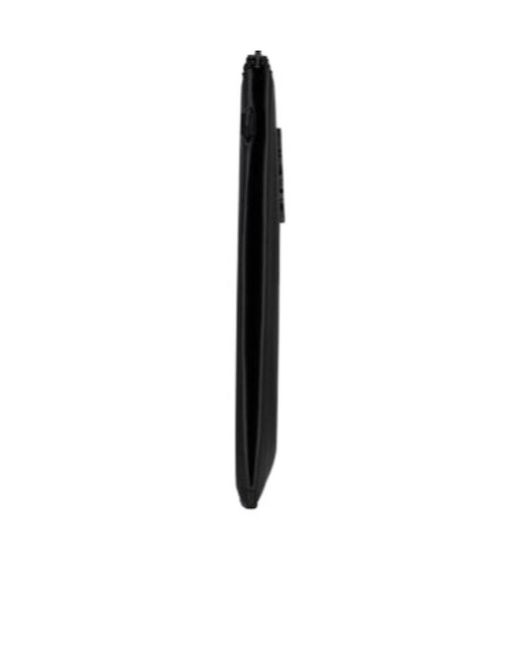 Saint Laurent Black Logo Plaque Zip-Up Clutch Bag for men