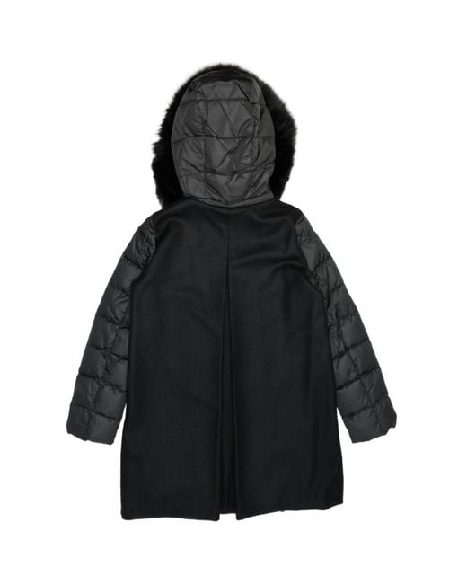 Max Mara Black Quilted Down Jacket