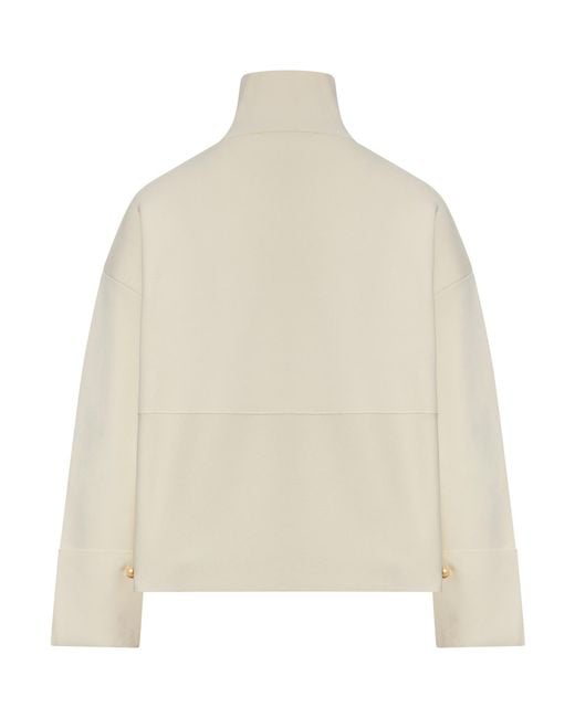 Max Mara Natural Mxpformato High-Neck Cardigan