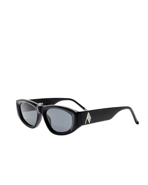 Linda Farrow White D-Frame Sunglasses