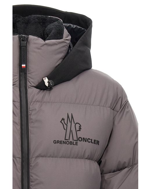 Moncler Gray Marcassin Down Jacket for men