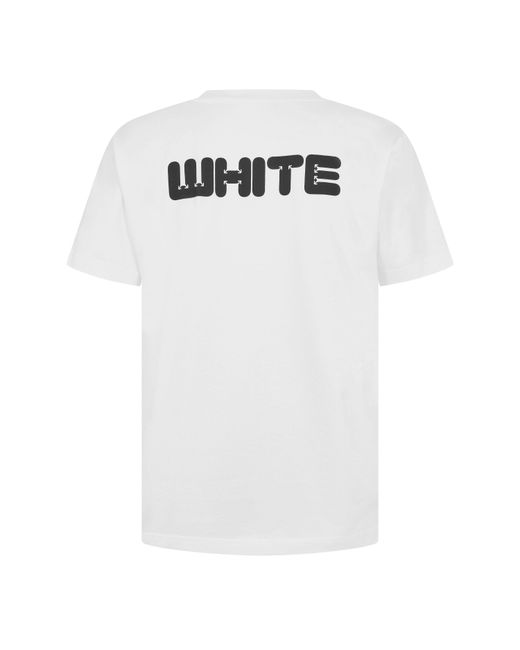 Off-White c/o Virgil Abloh White Slim Fit T-Shirt for men