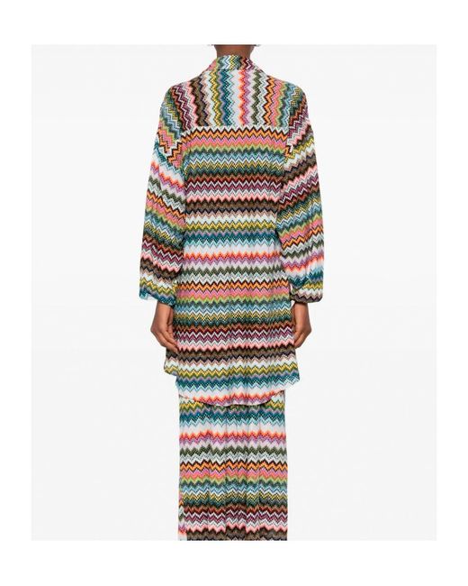 Missoni White Herringbone Shirt