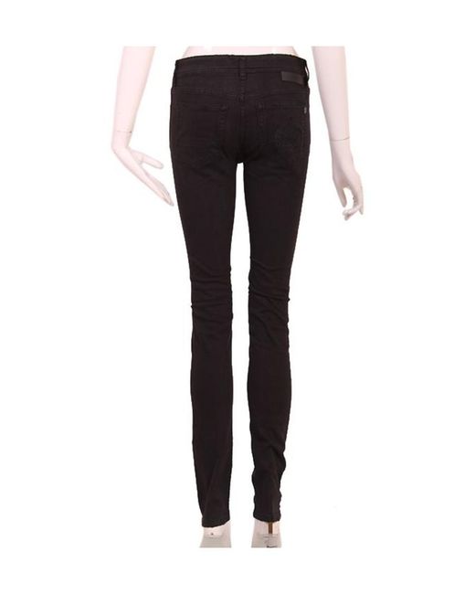 Iceberg Black Logo Details Jeans