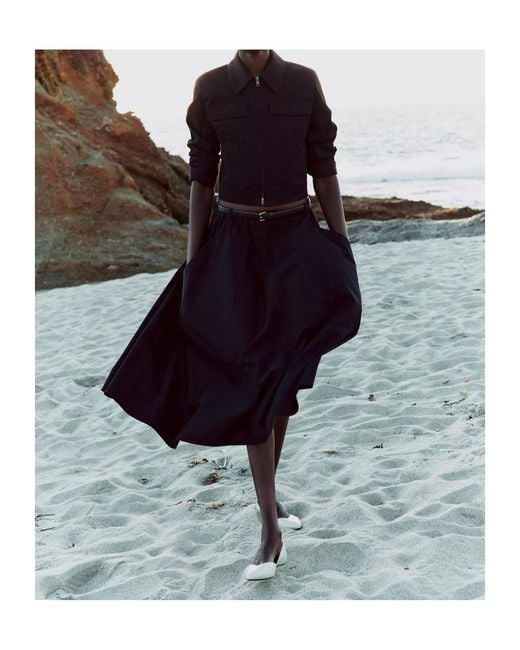 Vince Black Pocket Skirt