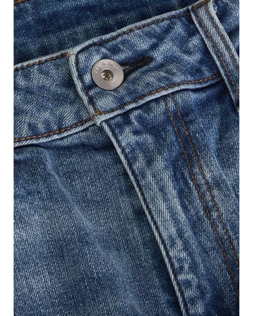 Rag & Bone Blue Fit 3 Athletic Straight-Leg Jeans for men